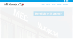 Desktop Screenshot of mec-wuppertal.de